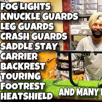 Enhance Your Ride with Premium Royal Enfield Accessories from Ramdas Automobiles | RAMDAS AUTOMOBILES | Shop No. GS 237 Shopping Complex Near Power House, Sainik Colony Jammu 180011
