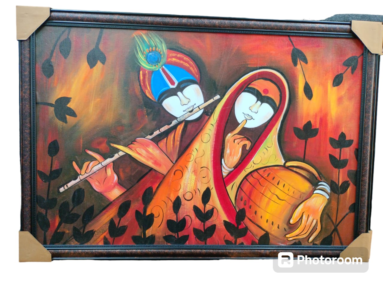 Transforming Spaces: How a 24x36 Hand Painting Became the Heart of Sunita’s Home