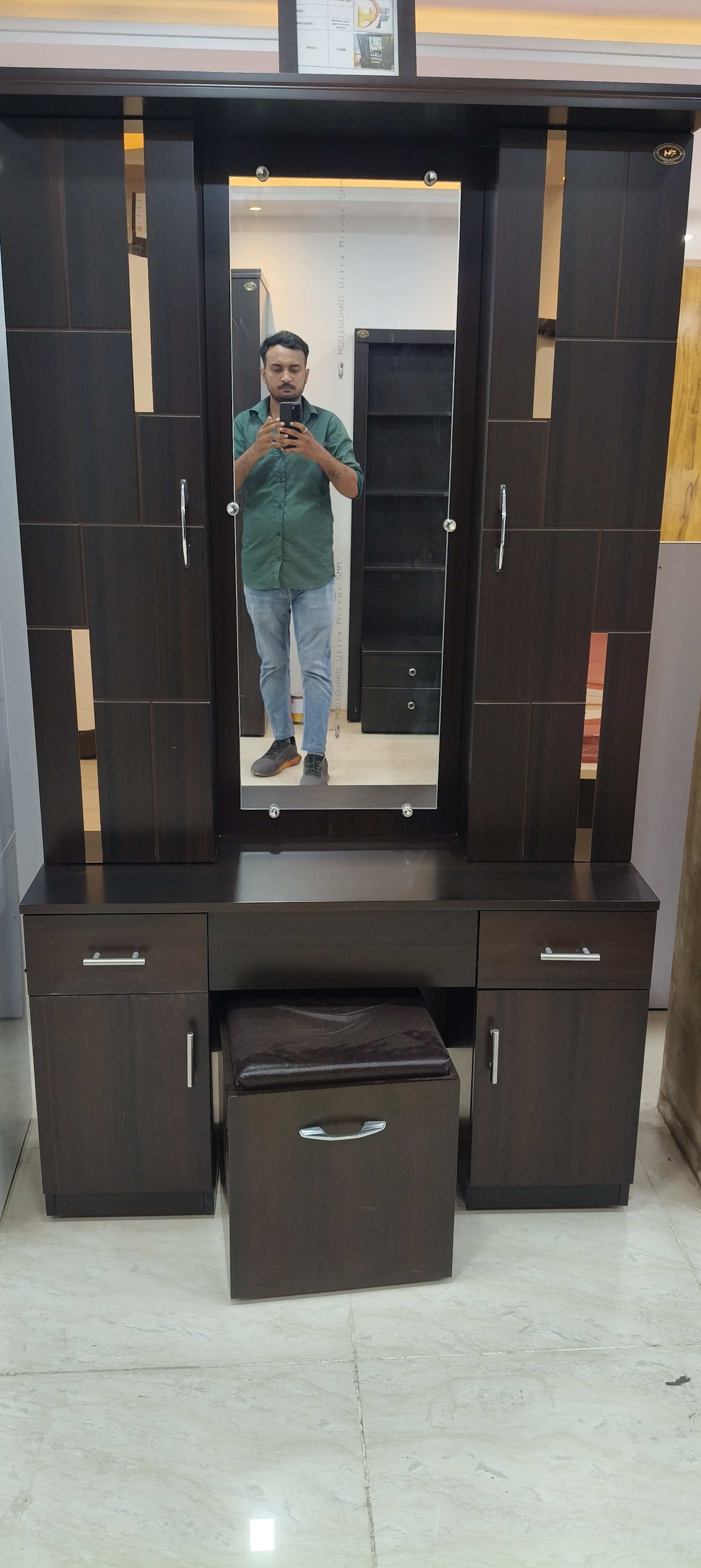 Transforming Spaces: Priya's Journey to a More Organized and Stylish Home with a Modern Dressing Table
