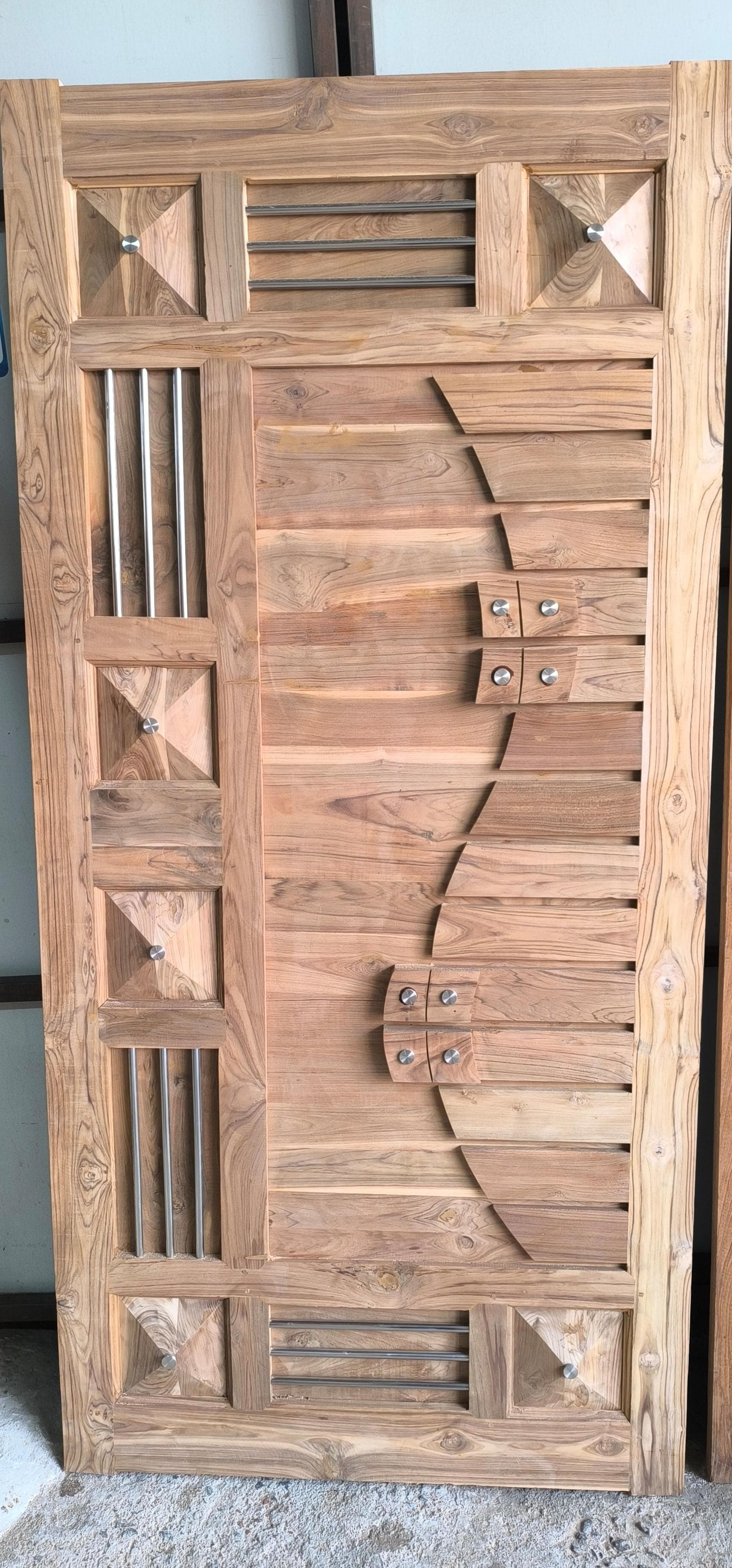 Transforming Homes with Sagwan Wooden Doors: A Tale of Elegance and Security