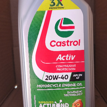 Rev Up Your Ride: How Castrol Activ 20W-40 4T API SN Solves Your Motorcycle Woes