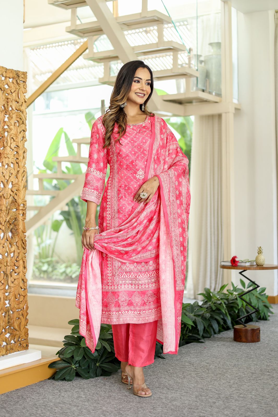 Embrace Elegance: How Pure Muslin Digital 3-Piece Sets Transform Your Style