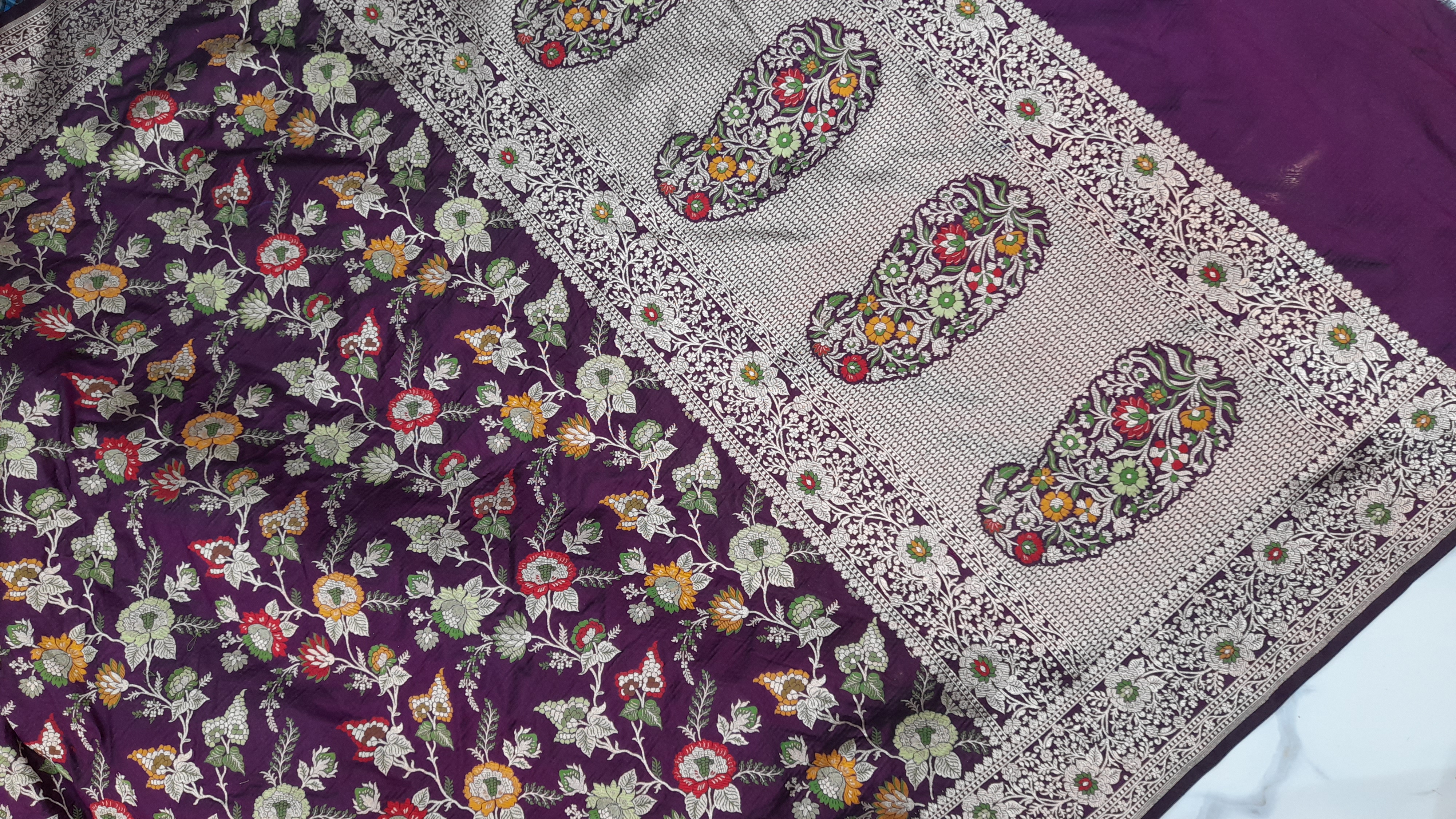 Embracing Elegance: The Timeless Allure of Pure Banarasi Silk Tilfi Sarees