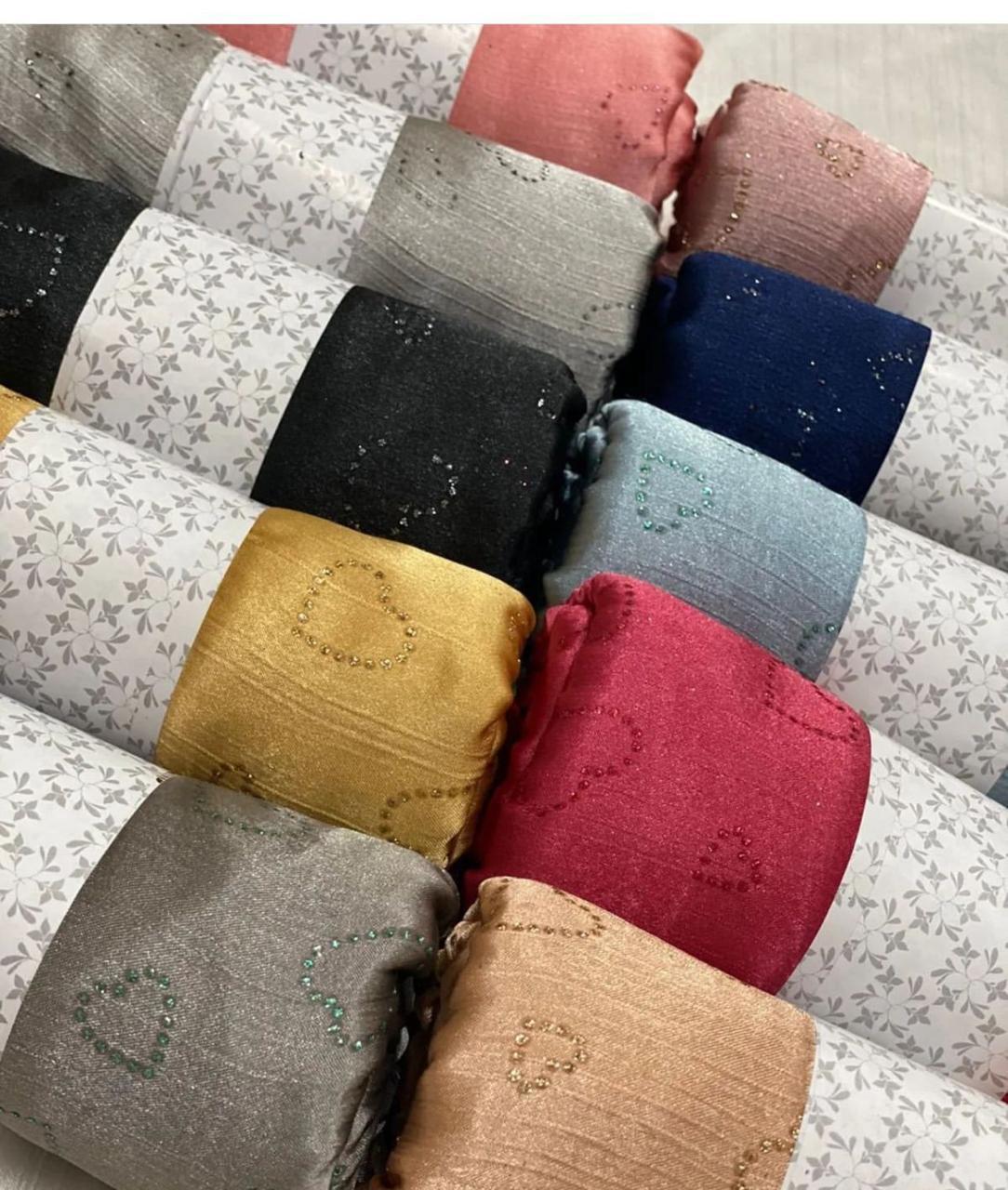 The Satin Heart Print Hijab: A Perfect Blend of Style and Comfort