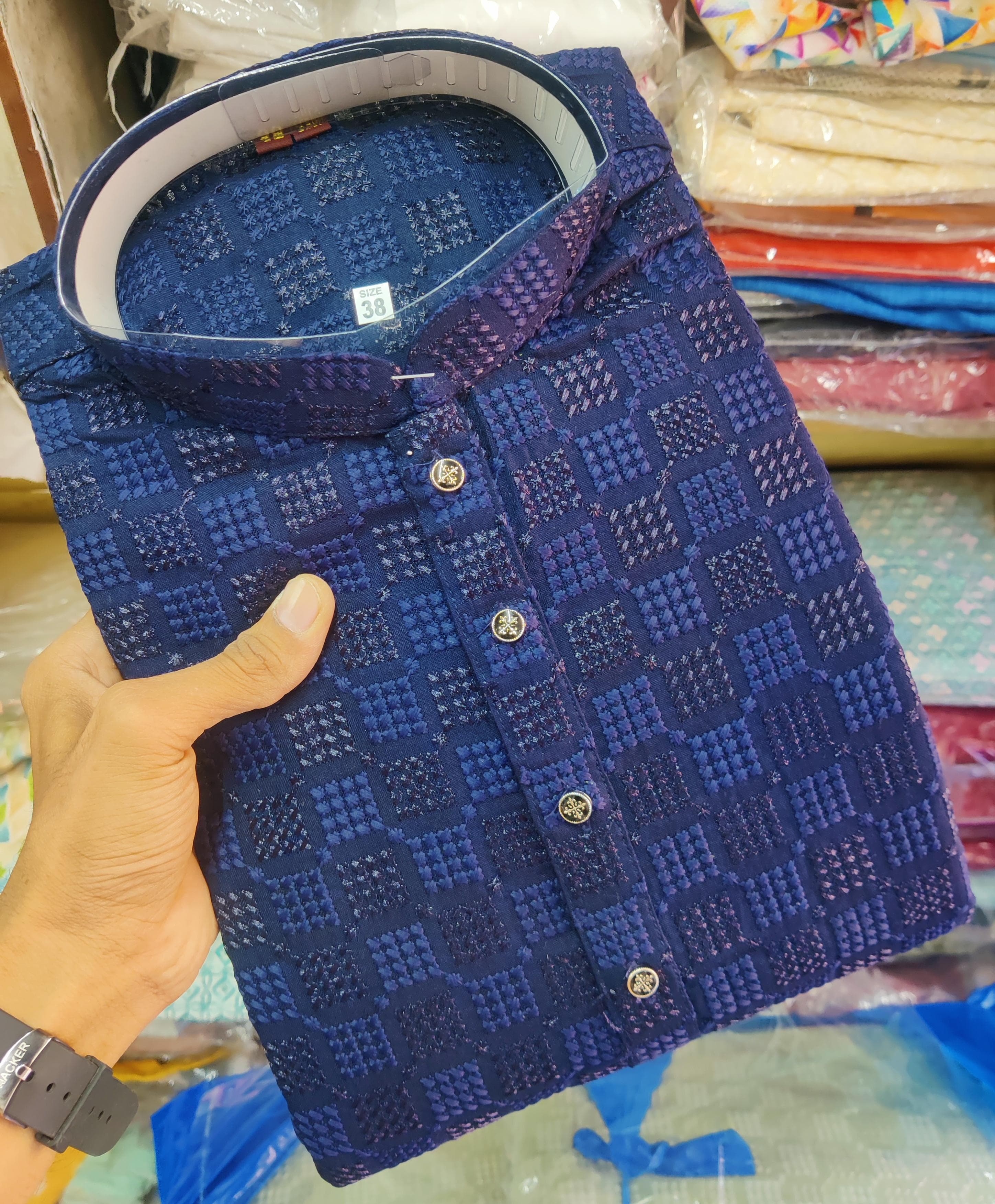 Embrace Elegance and Comfort: How the Lucknowi Kurta Solves Fashion Dilemmas