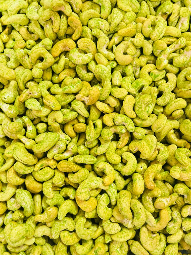 Spice Up Your Life: How Green Chilly Cashews Can Solve Your Snacking Woes | Bharat Trading Company