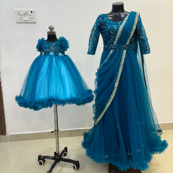 Embrace the Bond: Custom Made Mom-Daughter Combos for Unforgettable Memories | ELEGANT DESIGNS BY RAJIE | 7 2nd Street, Chennai, Tamil Nadu, 600080