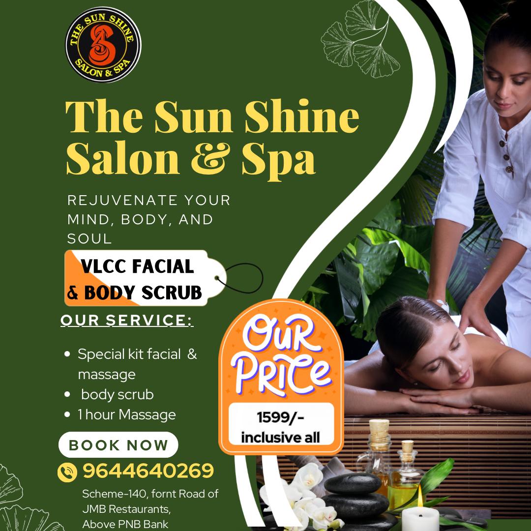 Transform Your Skin with VLCC Facial and Body Scrub: An Indian Success Story | The sunshine salon & spa