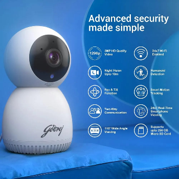 How Godrej's 3MP WiFi Camera Transformed Neha's Home Security | NEHA SECURITY | NEAR HYDLE COLONY PANNUGANJ ROAD, ROBERTSGANJ, Uttar Pradesh, 231216