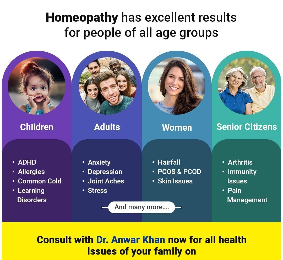 Embracing Holistic Healing: How Homeopathy Transforms Lives | DR ANWARS MUTLI SPECIALITY  HOMEOPATHI CLINIC | Iraquiyana Chowk, Jaunpur Road, Shahganj