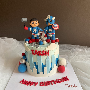 Celebrating with a Hero: How Captain America Cake Solves Party Dilemmas | NANTE