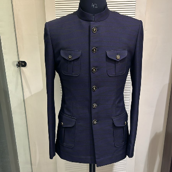 Embrace Elegance with the Purple Bandhgala: A Tailored Fit for the Modern Indian Gentleman | DIVINZO