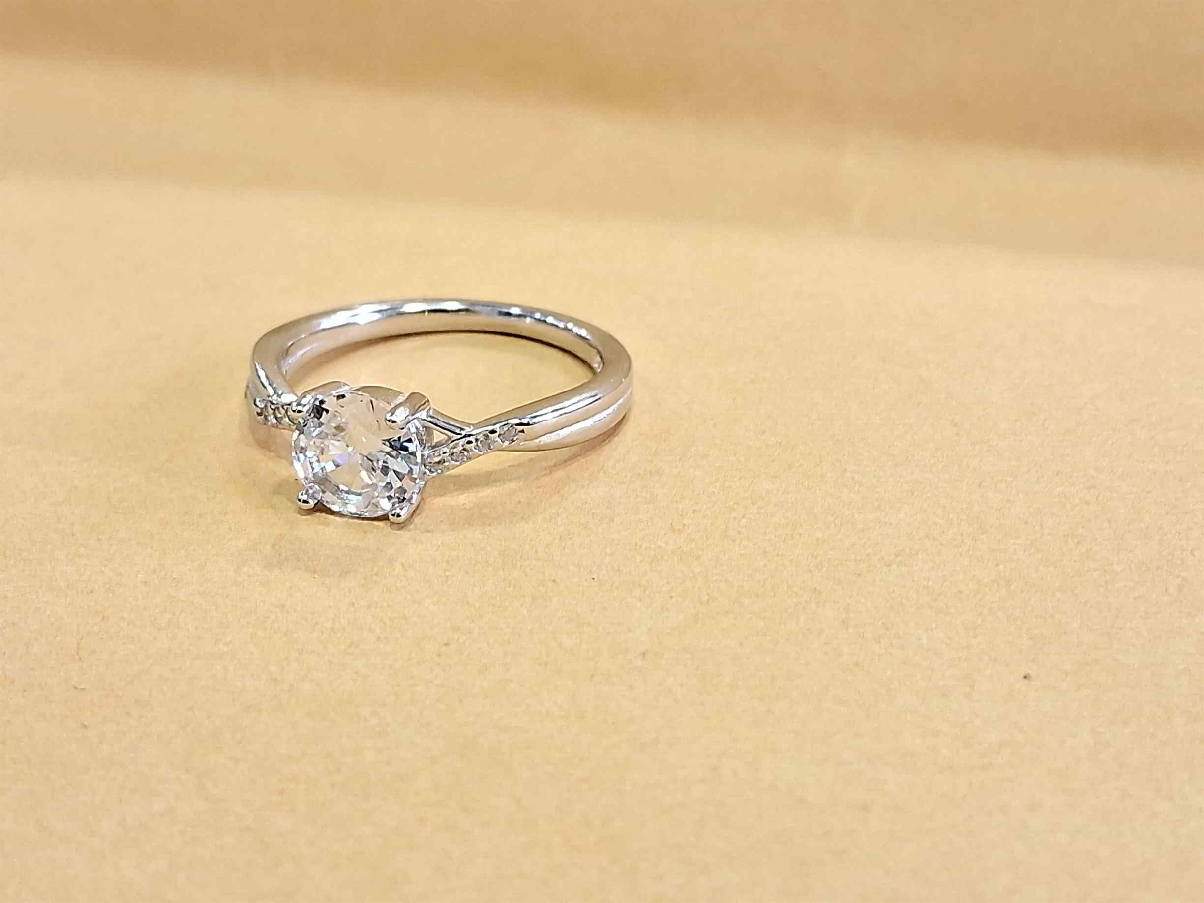 Embrace Elegance: How a Silver Ring with a Diamond Stone Solves More Than Just Style | PAVAN JEWELLERS