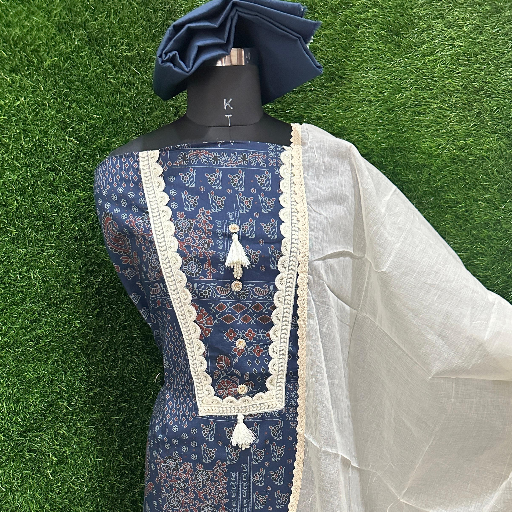 Embrace Elegance with Jaipuri Cotton Unstitched Suits: Perfect for Every Occasion | KRISHNA COLLECTION