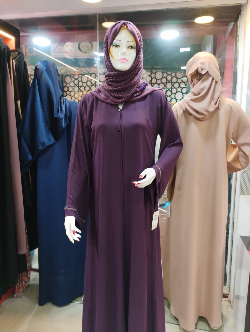 Embrace Elegance and Confidence with the Imported Soft Crush Abaya | NADA BURKHA HOUSE