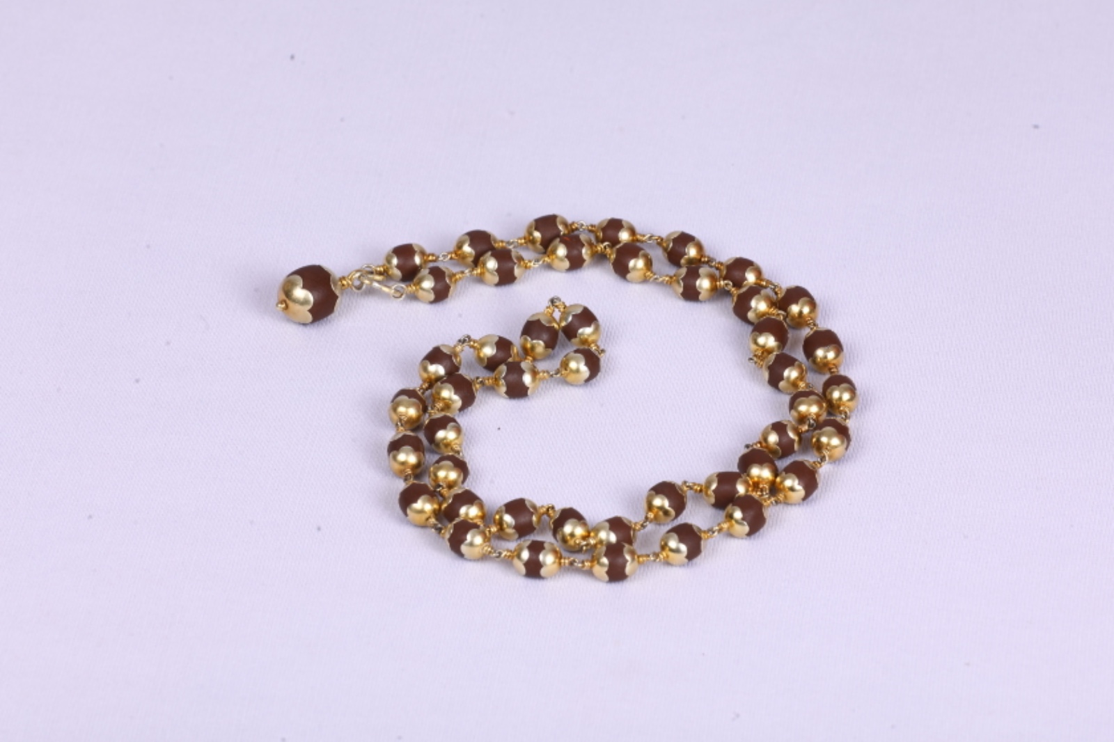 Embrace Spiritual Serenity with the Mala Gold-Plated 45 Beads | BOGAR SIDDHA PEEDAM