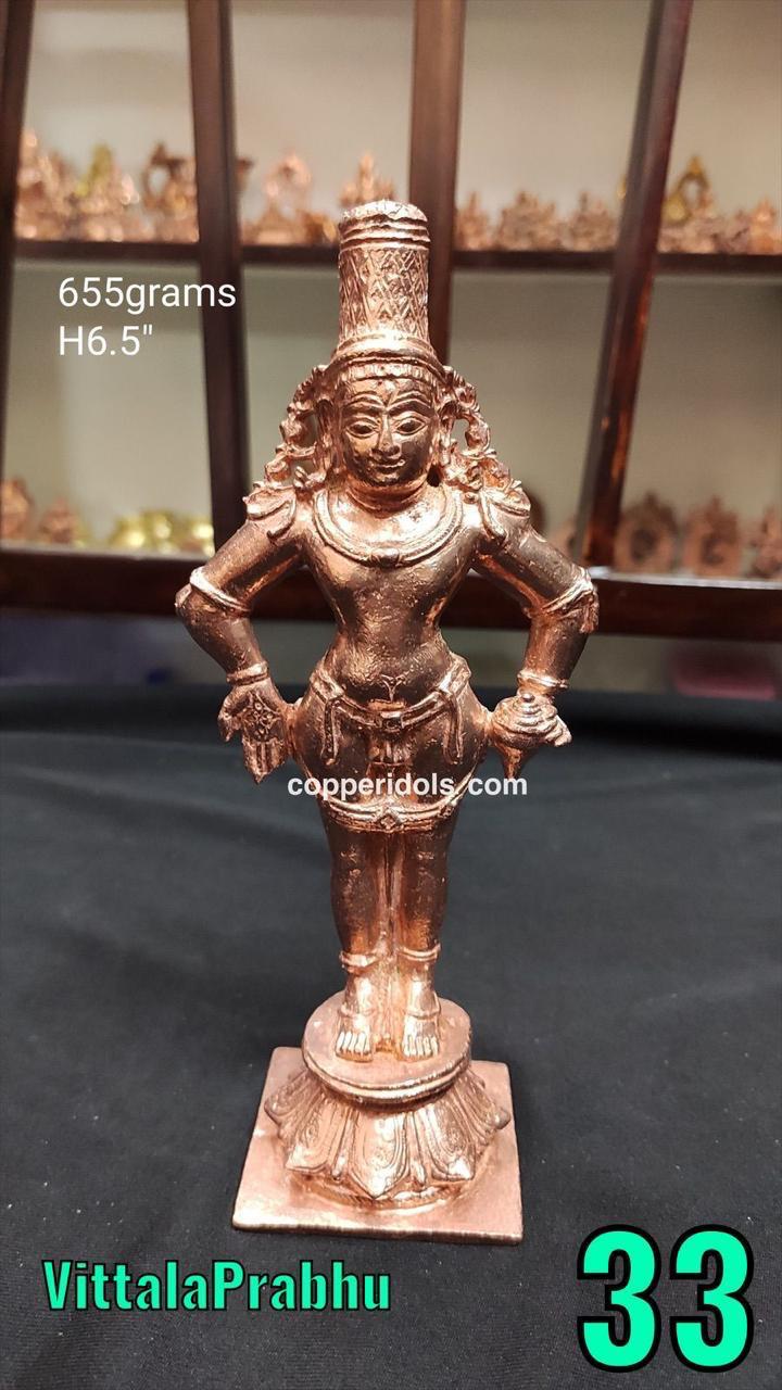 Embracing Tradition: How Vitala Prabhu Copper Idol Enhances Spiritual Connections | PRASIDDH ENTERPRISES