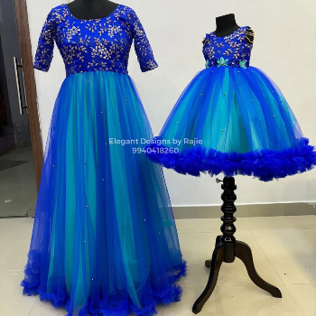 Embrace the Bond: Custom-Made Mom-Daughter Combos for Cherished Memories | ELEGANT DESIGNS BY RAJIE