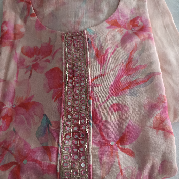 Embrace Tradition with a Modern Twist: Discover the Perfect Ethnic Light Work Unstitched Suits | VANATI