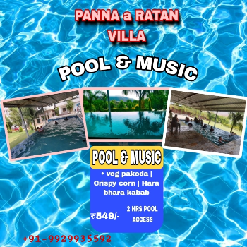 Dive into Luxury: Experience Unmatched Relaxation with Our Pool Package | PANNA A RATAN VILLA