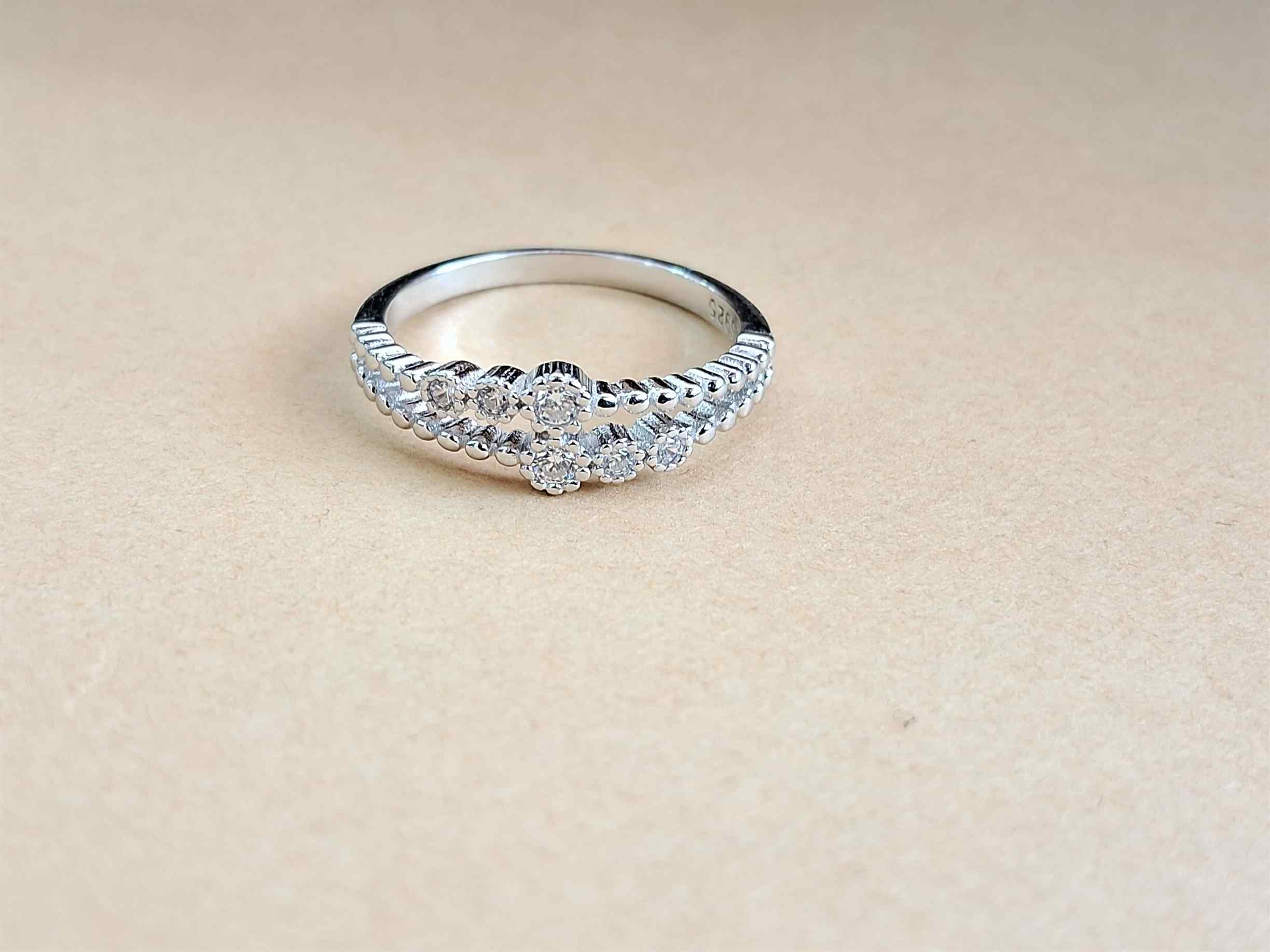 The Perfect Blend of Elegance and Emotion: Discover the Magic of Silver Rings with Diamond Accents | PAVAN JEWELLERS
