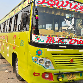 Empowering Journeys: How a 60-Seater Semi-Deluxe Bus Transformed Our Community Trips | M K TRAVELS