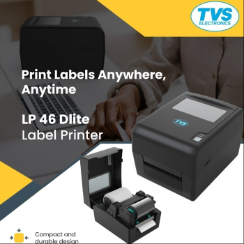 Elevate Your Business Efficiency with the TVS LP46 DLite Label Printer | POS SOLUTION