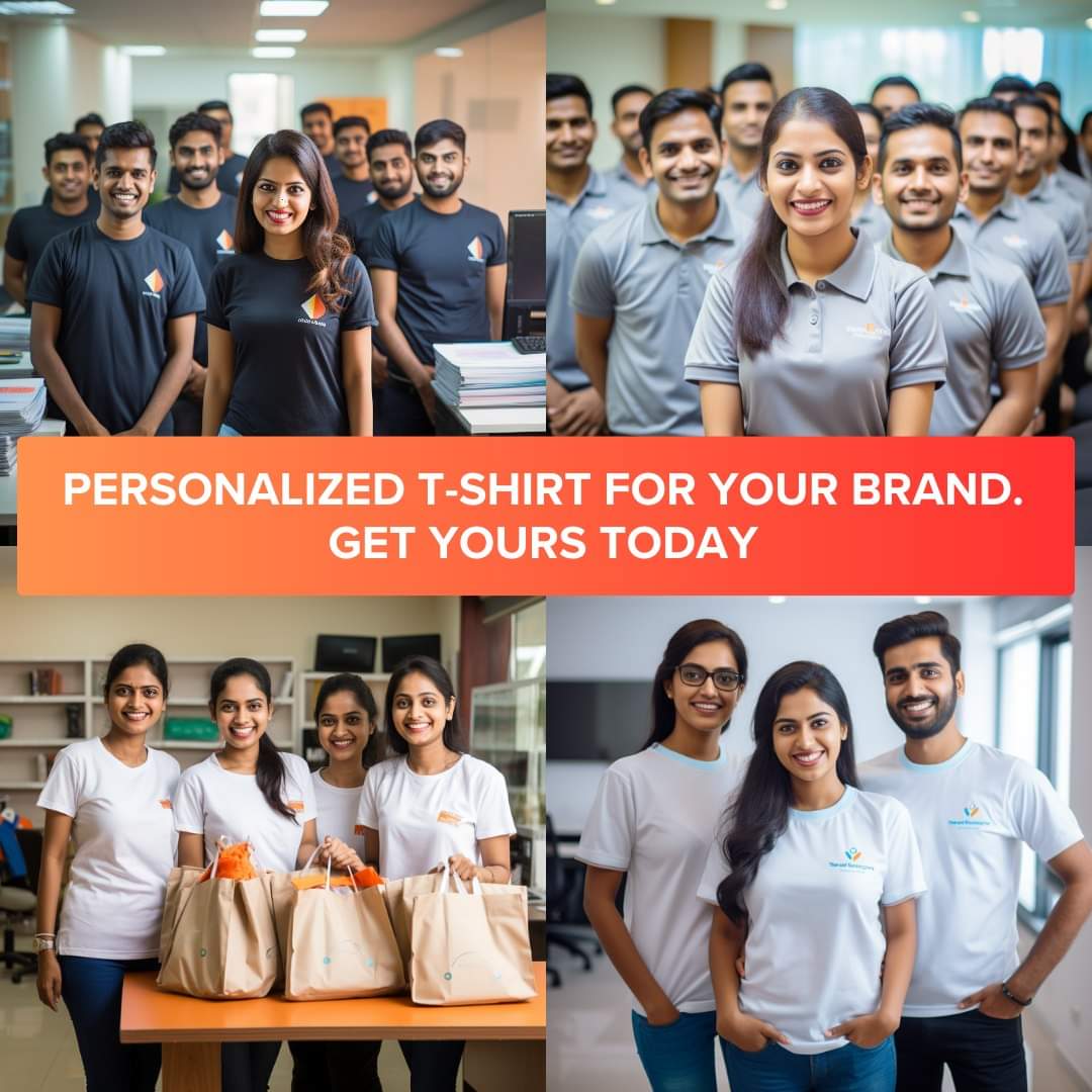 Elevate Your Corporate Gifting with Customized T-Shirts | OFFISTORE INNOVATION LLP