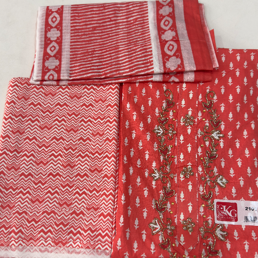 Transform Your Wardrobe with Soft Cotton Unstitched Suits: A Tale of Comfort and Elegance | KRISHNA COLLECTION