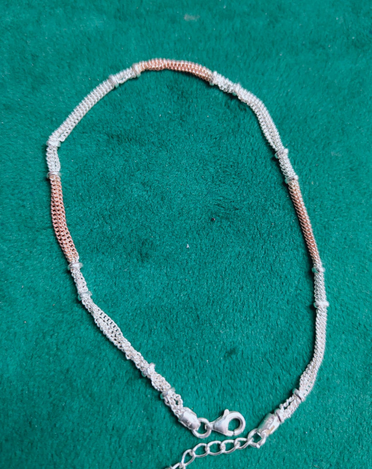 Embrace Elegance with Every Step: The 925 Sterling Silver Anklet | AMBICA JEWELLERS