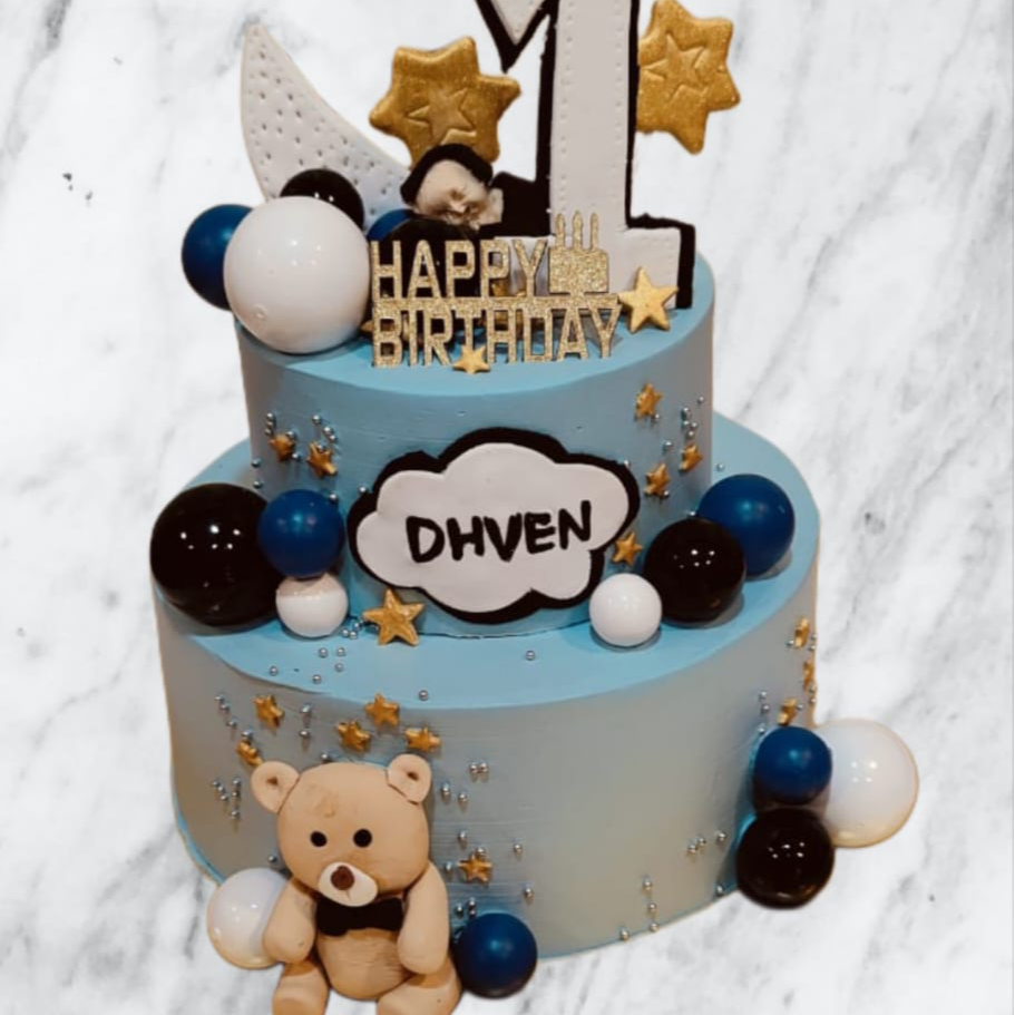 Unleash Joy with Customized Teddy Bear Cakes: A Sweet Solution for Special Occasions | KHUSHI CAKES