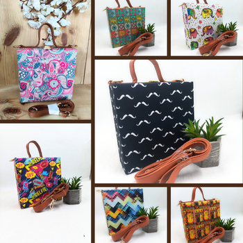 MDF Digital Print Clutch – Stylish 7x7 Inch Crepe Fabric Clutch with Sling Belt | A V ENTERPRISES | DWARIKAPURI S 50 LANE NO 7 OPPOSITE RPA ROAD SANJAY COLONY PANIPECH LANDMARK Near Radha Krishan Mandir