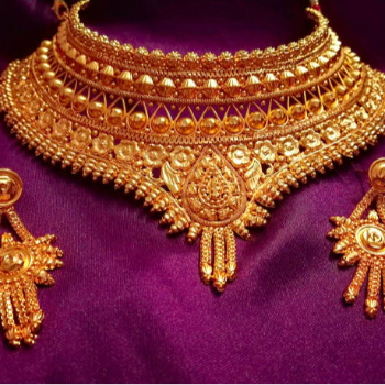 Bridal neakless in 18K and 22K