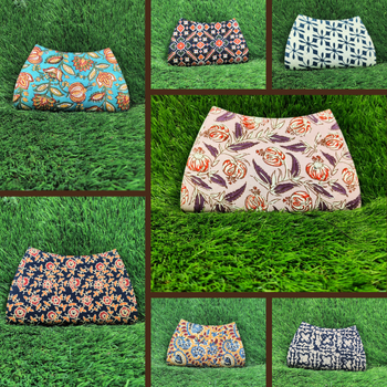 Cotton Batua – Elegant 10x6 Inch Handmade Cotton Pouch with Inner Pocket | A V ENTERPRISES | DWARIKAPURI S 50 LANE NO 7 OPPOSITE RPA ROAD SANJAY COLONY PANIPECH LANDMARK Near Radha Krishan Mandir