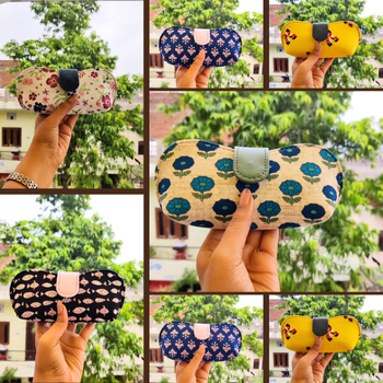 Cotton Soft Chashma Cover – Durable, Stylish & Easy-to-Carry Eyewear Protection Case | A V ENTERPRISES | DWARIKAPURI S 50 LANE NO 7 OPPOSITE RPA ROAD SANJAY COLONY PANIPECH LANDMARK Near Radha Krishan Mandir