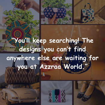 Unique Designer Collections – Exclusive Handbags & Accessories Only at Azzraa World | A V ENTERPRISES | DWARIKAPURI S 50 LANE NO 7 OPPOSITE RPA ROAD SANJAY COLONY PANIPECH LANDMARK Near Radha Krishan Mandir
