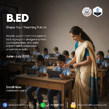 B.Ed. Admissions Open for June–July 2026