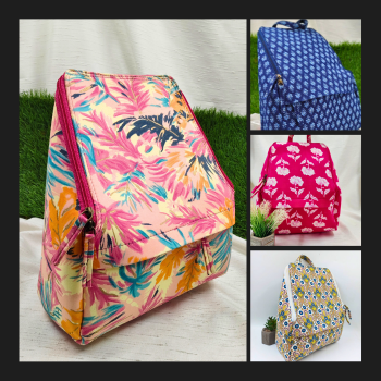 Cotton Backpack | A V ENTERPRISES