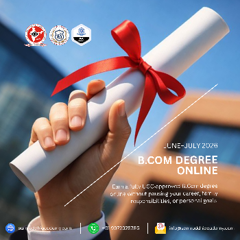 arn Your UGC‑Approved B.Com Degree Online