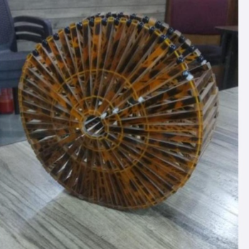 Round shape hand bag