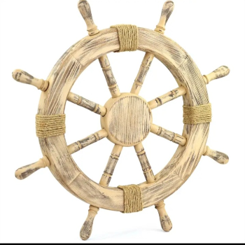 Wheel made by wood hand painted