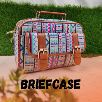 A V ENTERPRISES - Jacquard Brifcase Bag in JAIPUR