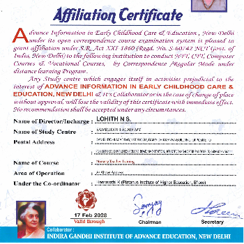 SAMRUDDHI ACADEMY | AIECCE-NTT Authorization