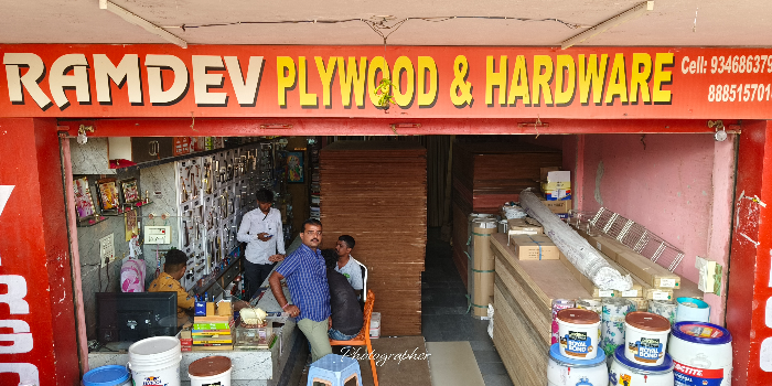 Banner RAMDEV PLYWOOD HARDWARE
