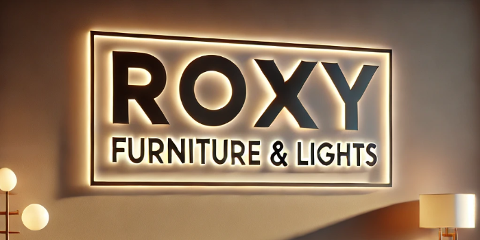 Banner ROXY FURNITURE AND LIGHTS