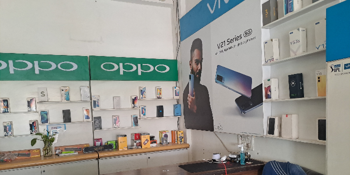 Banner DARK BLUE MOBILE STORE