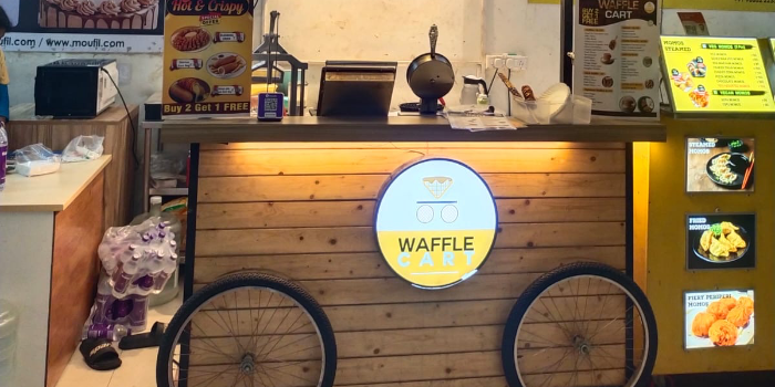 Banner WAFFLE CART