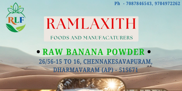Banner RAMLAXITH FOODS AND MANUFACTURERS