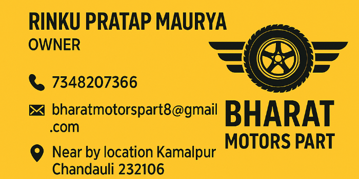 Banner BHARAT MOTORS PART