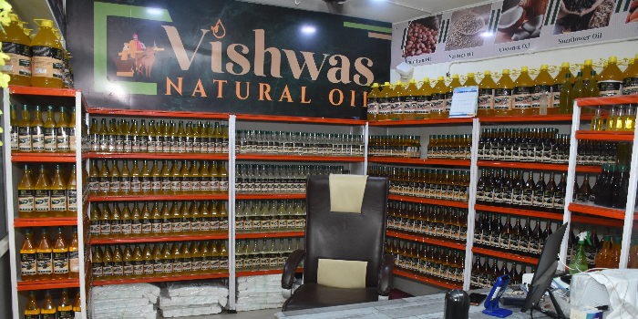 Banner VISHWAS NATURAL OIL